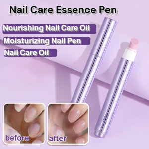 Nail Polish Repair Pen Nail Care Oil  Cuticle Oil   Portable Nourishing Moisturizing Essence Pen   Quartz Grinder for Manicure