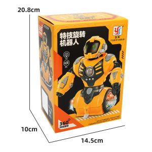 Aoduoyaya Kid Electric Stunt Rotating Robot LED Lights and Music  Dancing Robot Toy Baby Educational Toys