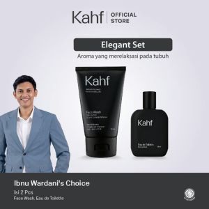 [BUNDLING] KAHF Personal Care 2 Pcs | Paket Pria | Face Wash Eau De Toilette EDT | Sabun Bundle Set