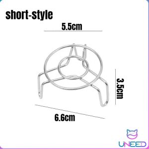 UNeed Stainless Steel Mini Steamer Rack Steam Stand Kitchen Cooking Tool Camping Tool 1Pcs