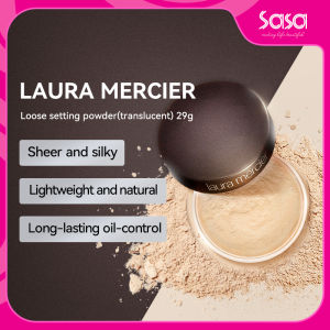 LAURA MERCIER Translucent Loose Setting Powder Silky Lightweight Natural Long-lasting (29g / 100ml + 29g / Set)