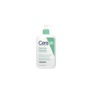 CeraVe Foaming Cleanser 473ml fragrance free oil control cleanser with ceramides mild deep clean for normal to oily daily facial care