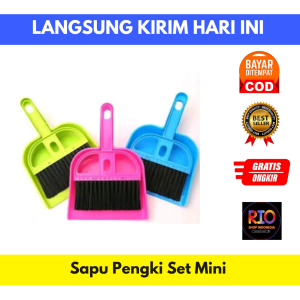 Sapu Pengki Set Mini Kecil Mobil Serbaguna Multifungsi/Sapu Mini set Serok Cikrak