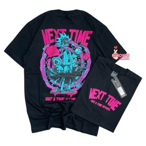 KAOS NEXTIME TSHIRT NEXTIME KAOS PRIA BAJU PRIA KAOS KATUN KAOS OVERSIZE NEXTIME TIME TRAVEL