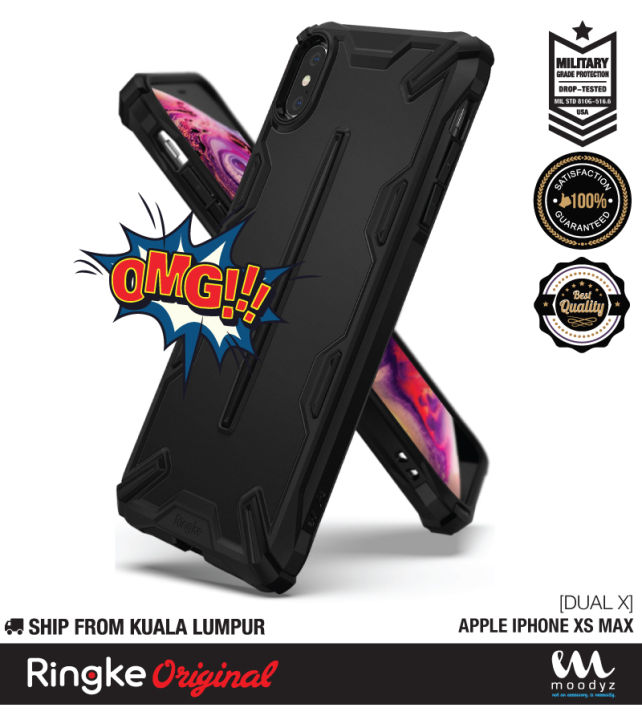 [CLEARANCE] Ringke® [DUAL X] for Apple iPhone XS MAX Lazada