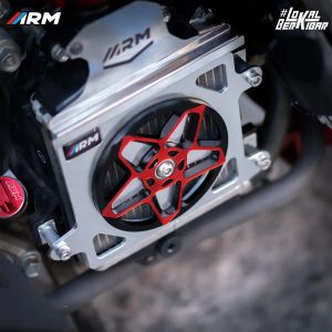 🔥【24 hours shipping】 Spiner RADIATOR COVER 3D ARM TYPE BINTANG Vario PCX /125/ 150