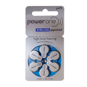 Pin trợ thính - Pin máy trợ thính P675 - PR44 P13 - PR48 P312 - PR41 P10 - PR70 Power One vỉ 06 viên