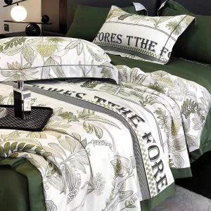Bộ Set Đủ Bộ Chăn ga LỤA THÁI CHĂN HÈ Phi Lụa Cotton Lụa Hàng Nhập Khẩu 4 Món Siêu Đẹp Mát Lạnh - KiMi Decor