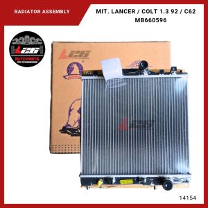 14154 Mitsubishi Lancer Colt 1.3 1992 C62 Radiator Assembly M/T PA16 1ROW MB660596 (Polar)