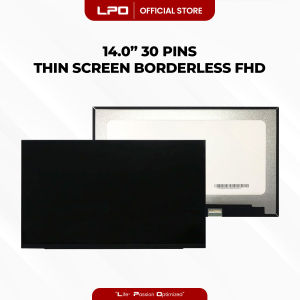 LPO Laptop LCD Screen 14.0 inches 30 Pins FHD 1920 x 1080 Thin Screen Borderless NV140FHM-N4N NV140FHM-N4T