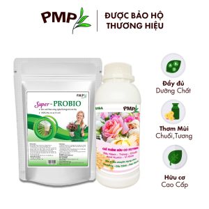 Phân Bón Hoa Hồng SOYMIC & Phân Tan Chậm Super Probio Vi Sinh PMP Giúp Dưỡng Rễ Bật Chồi Mạnh Sai Hoa Chuyên Dụng Cho Hoa Hồng