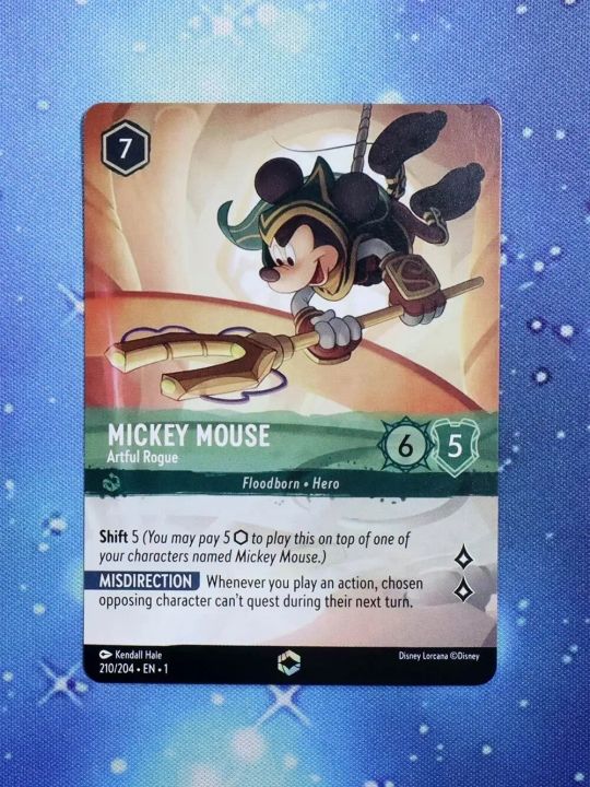 Disney Lorcana Proxy The First Chapter Non-Foil – Mickey Mouse – Artful ...