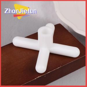 zhanjietun 1Pc Billiard Stand Heads White Plastic Handle Pool Snooker Cross Pole Rest Replacement Bridge Extender Lightweight Accessory
