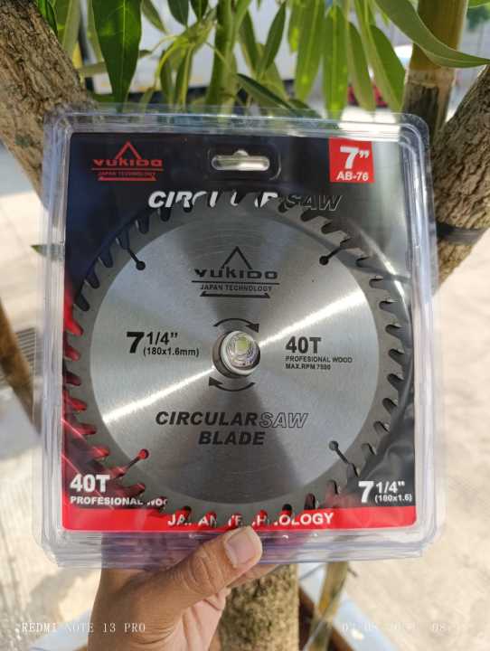 GMT Mata Gergaji Potong Kayu Circular Saw Blade inch x 24 40 T