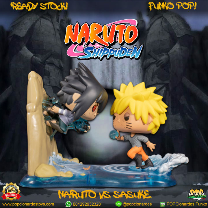Funko Pop! Animation -Naruto: Shippuden -Naruto vs Sasuke Movie Moment