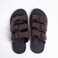 Zavatu Sandal Sendal Pria Big Size ukuran besar 44 45 46 47 48 49 ZVT 002 Hitam. 
