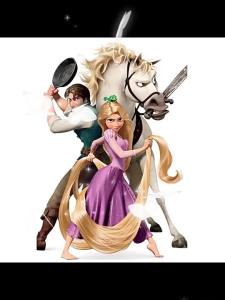 Rapunzel Princess cos Halloween Rapunzel Costume cosplay Two-dimensional anime female costume