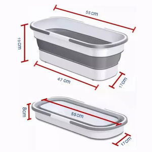 ถังน้ำพับได้พกพาสะดวก 15ลิตร พร้อมที่จับ สำหรับเก็บน้ำ ตั้งแคมป์ ใช้งานหลากหลาย