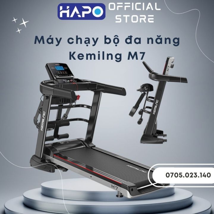 Máy Chạy Bộ Tại Nhà Kemilng M7 Chống Rung Lắc Chế Đo Nhịp Tim Máy - Main Image