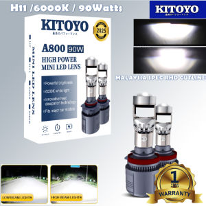 NISSAN GRAND LIVINA 2014-2019 Headlight Lampu LED Kereta Car LED Mini Projector H11 LED Headlight Projector 6000K 55W