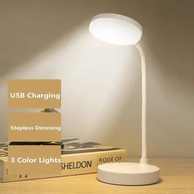 Đèn Học Mini Chống Cận Asaki Để Bàn Cảm Ứng Tích Điện Thông Minh Đèn bàn học kẹp bàn chống cận đèn học led để bàn điều chỉnh 3 chế độ sáng thông minh Cắm vào