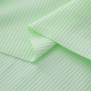 Pure Solid Color Cotton Rib Spandex Fabric High Quality Stretchy Soft Material for Sewing DIY Clothing