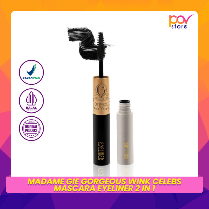 Madame Gie Wink Celebs Mascara Eyeliner 2 in 1Madame giePOV