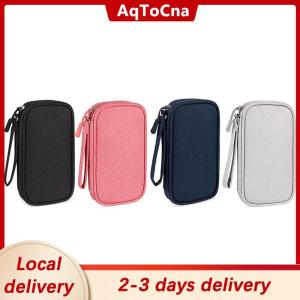 [COD] AqToCna Ship within 24 hours Electronic Digital USB Case Portable Cable Travel Storage Pouch Bags Accessories Storage Bag For Cord Charger Power Hard Drive