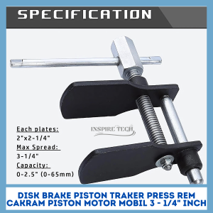 DISK BRAKE PISTON TRAKER PRESS REM CAKRAM PISTON MOTOR MOBIL 3 - 1/4" INCH