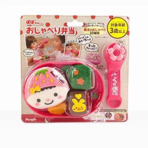 VERIDIAI Simulation Model Rice ball Pudding Feeding Set Pretend Play Rabbit Shape Play House Toys Novelty Kawaii Lunch Box Pudding Toy Birthday Gift