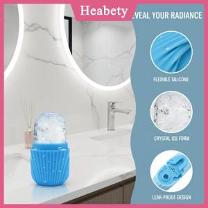 Heabety Ice bóng mặt lăn Silicone Cube khay Massager cho nâng thắt chặt bọng cứu trợ hàng ngày chăm sóc da