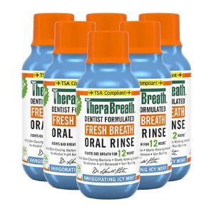 USA Version TheraBreath Fresh Breath Oral Rinse Mild Mint / Icy Mint / Plus / Dry Mouth