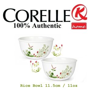 CORELLE Rice Bowl 11.5cm / 11oz 2pcs. Provence Grarden