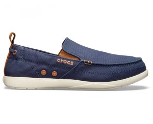 Crocs Santa Cruz Walu รองเท้าผ้าใบที่คุณคุณช่วยเหลือง รองเท้าผ้าใบ รองเท้าผู้ชาย รองเท้า Slip On รองเท้าผ้าใบชาย รองเท้าสุขภาพ รองเท้าสุขภาพผช