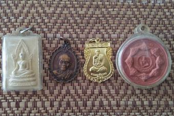 รูปจากผู้ขายบน Lazada: หลวงพ่อพระใส ,หลวงพ่อคูณ, จตุคาม, พระครูวจีสุนทร รับพระ 4 องค์ ตั้งราคา ฿250
