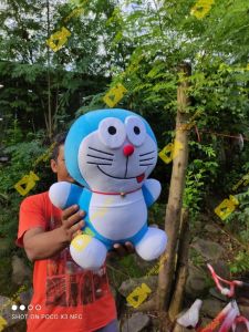 BONEKA DORAMONG XL POLOS 50CM DUDUK