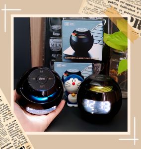 [Produk Original] HIFI Pembesar Suara Muzik Bluetooth Speaker / Alarm Clock / LED Lighting 蓝牙音箱