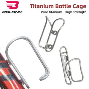 Ultralight Titanium Alloy Bicycle Bottle Cage for Mountain Road Bike Anti-Rust & Wear-Resistant