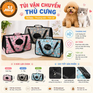 Túi vận chuyển du lịch dành cho mọi loại thú cưng (chó mèo thỏ bọ...) - T3 PETS SHOP