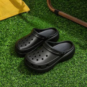 Height-Increasing Clog Sandals For Women EVA Outdoor Beach Slippers Non-Slip Breathable Indoor Silent Sandals For Women
