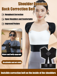 【Doctor Recommended Posture Aid】Posture Corrector Brace for Shoulders Back Bodysuit Adjustable Straps Improve Hunched Posture Breathable Fabric 3-in-1 Back Support Pads Upper/Mid/Lower Back Pain Tension Relief for Office Workers & Students