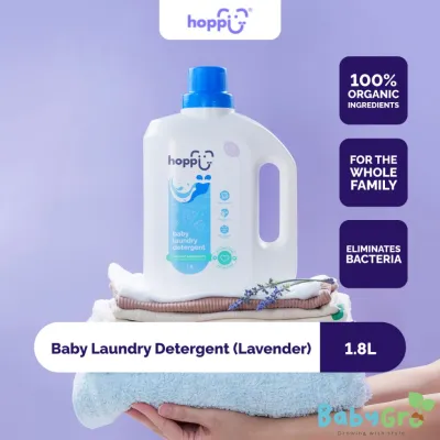 Hoppi Organic Baby Laundry Detergent - Lavender (1.8L/Bottle)