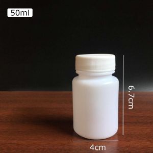 J Lọ nhựa dược trắng HDPE nắp nhấn chọn size vỏ lọ dược phẩm đựng viên nang viên nén viên hoàn thực phẩm chức năng CINDY