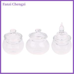 Fanzi 1:12 dollhouse MINI Jar Candy bottle Storage TANK ห้องครัวขนาดเล็ก