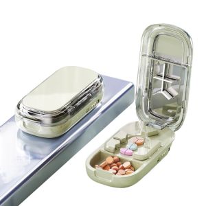 PRIMEPICKGLOBAL  Tablet Quartering Pill Divider Divider Organizer Dustproof Crusher Divider   Divider for Small or Large Pills