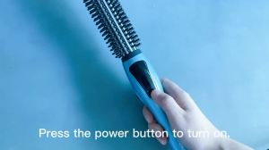 PHOEBE Curling Iron Dual Voltage Travel 1 Inch Ceramic Tourmaline Ionic Hair Curler Hot Brush Professional Anti-Scald Instant Heat Up Curling Wands Heated Styler for Long Hair
