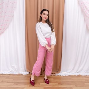 AYDA - Yuka Slim Cullote / Katun Poly Kulot Highwaist