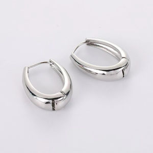 Vintage Big Chunky Hoop Loop Dangle Stud Earrings For Women Fashion Jewelry Accessories Daily Life Earring Accessories U-shaped Ear Minimalist Style