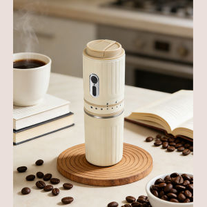 Mini Hand Brew Coffee hine With Grinder Portable Travel Mug Outdoor Home Coffee Brewing Cup