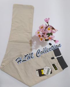 Celana Chino Panjang Pria Premium Polos Krem-Grey/Abu-Mokka-Hitam Kain Katun Twill Combed Elastis (Melar) Ikat Pinggang Karet/ Rip